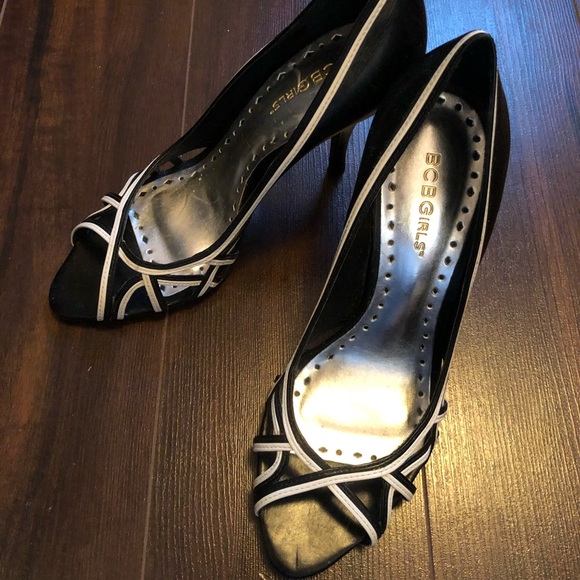 BCBGirls Open Toed Heels - Picture 1 of 7